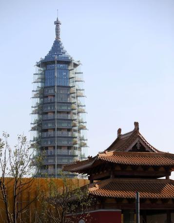 南京大报恩寺遗址公园开园 王健林曾捐资十亿