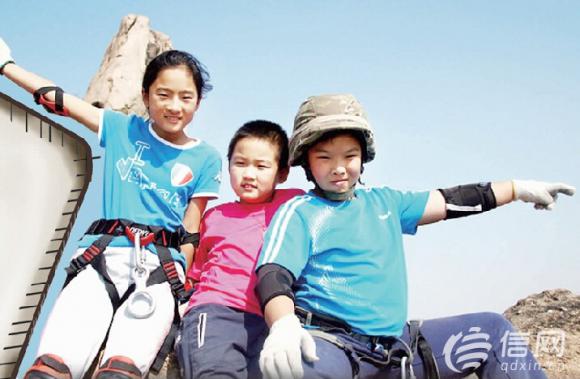 城市孩子户外锻炼项目兴起 找回童年缺失的游